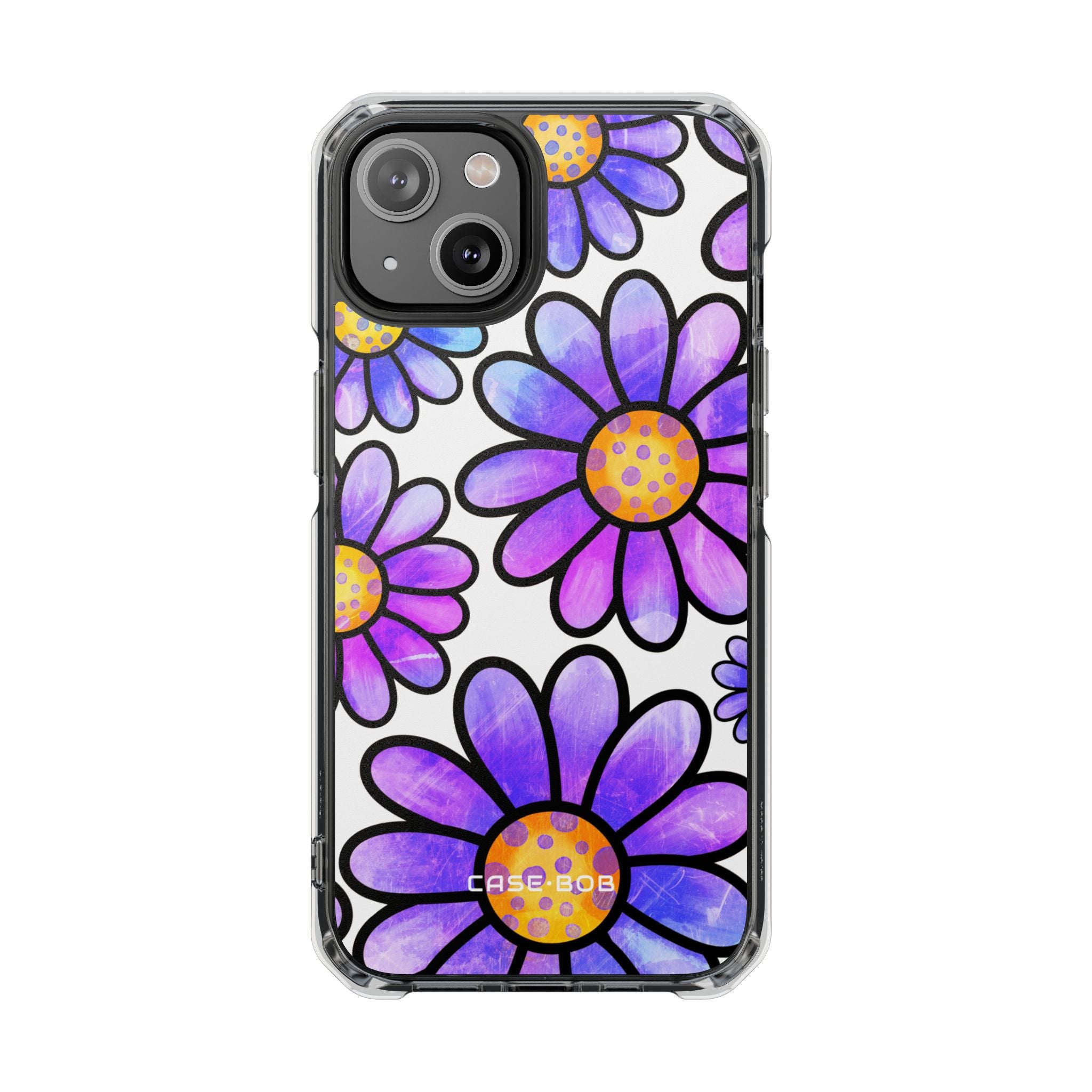Polka Dot Blooms iPhone 14 Case - Impact