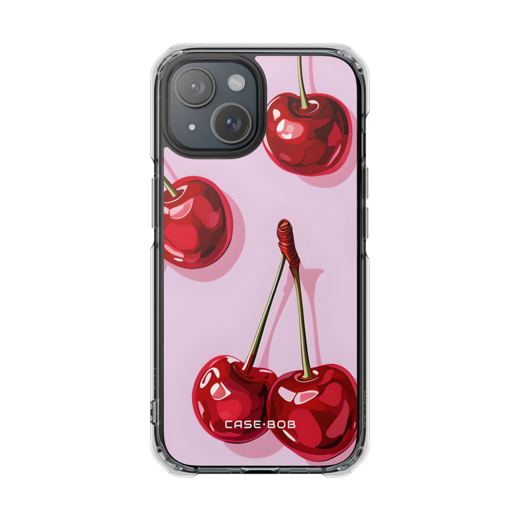 Glossy Cherry Dance iPhone 15 Case - Impact