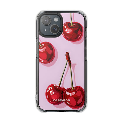 Glossy Cherry Dance iPhone 15 Case - Impact