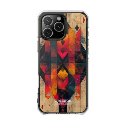 Fiery Symmetry Fusion iPhone 16 - Impact Clear+