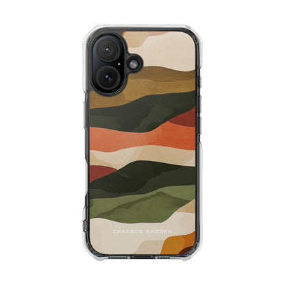 Earthflow Harmony iPhone 16 - Clear Impact Phone Case