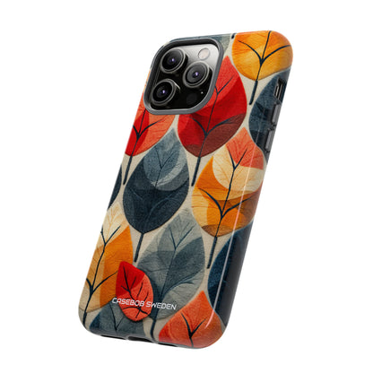 Autumn Leaf Design - Tough iPhone 14 Phone Case