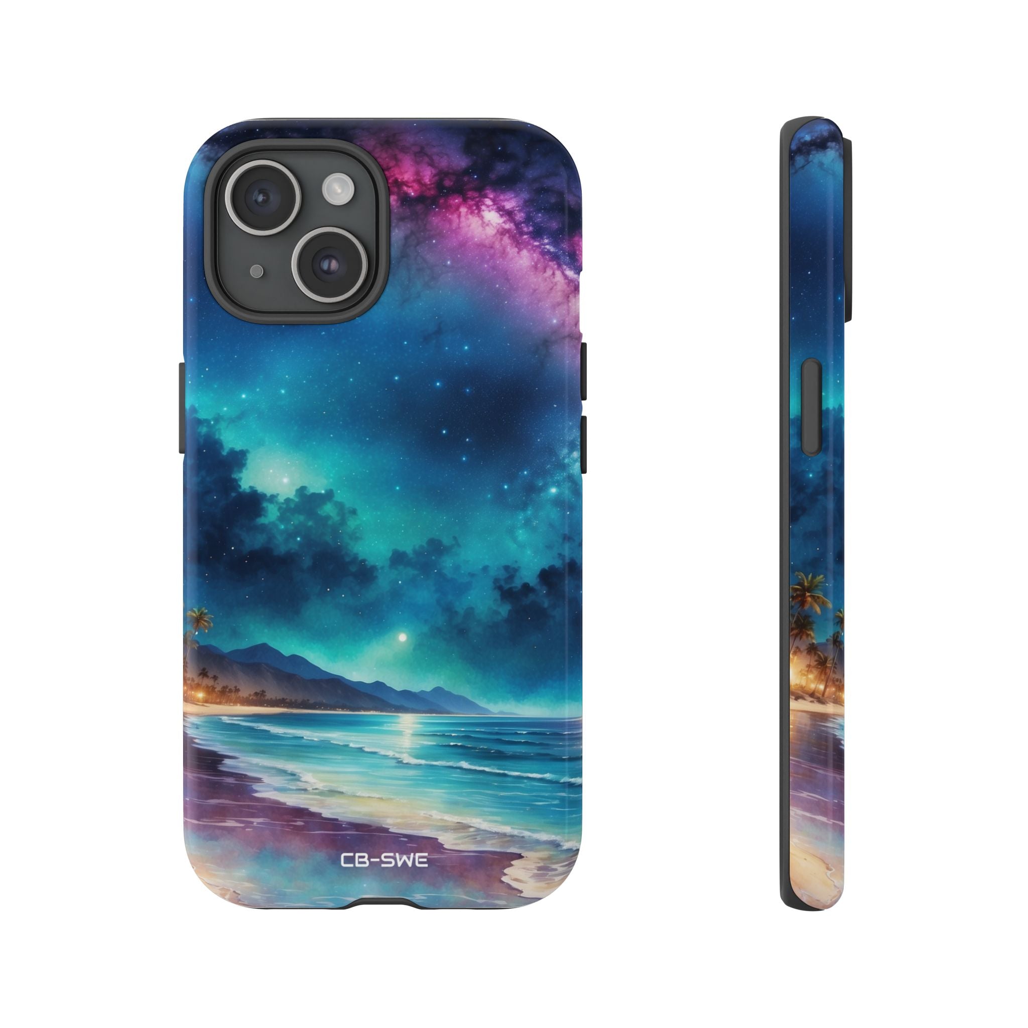 Waves Embrace Stars - iPhone Case
