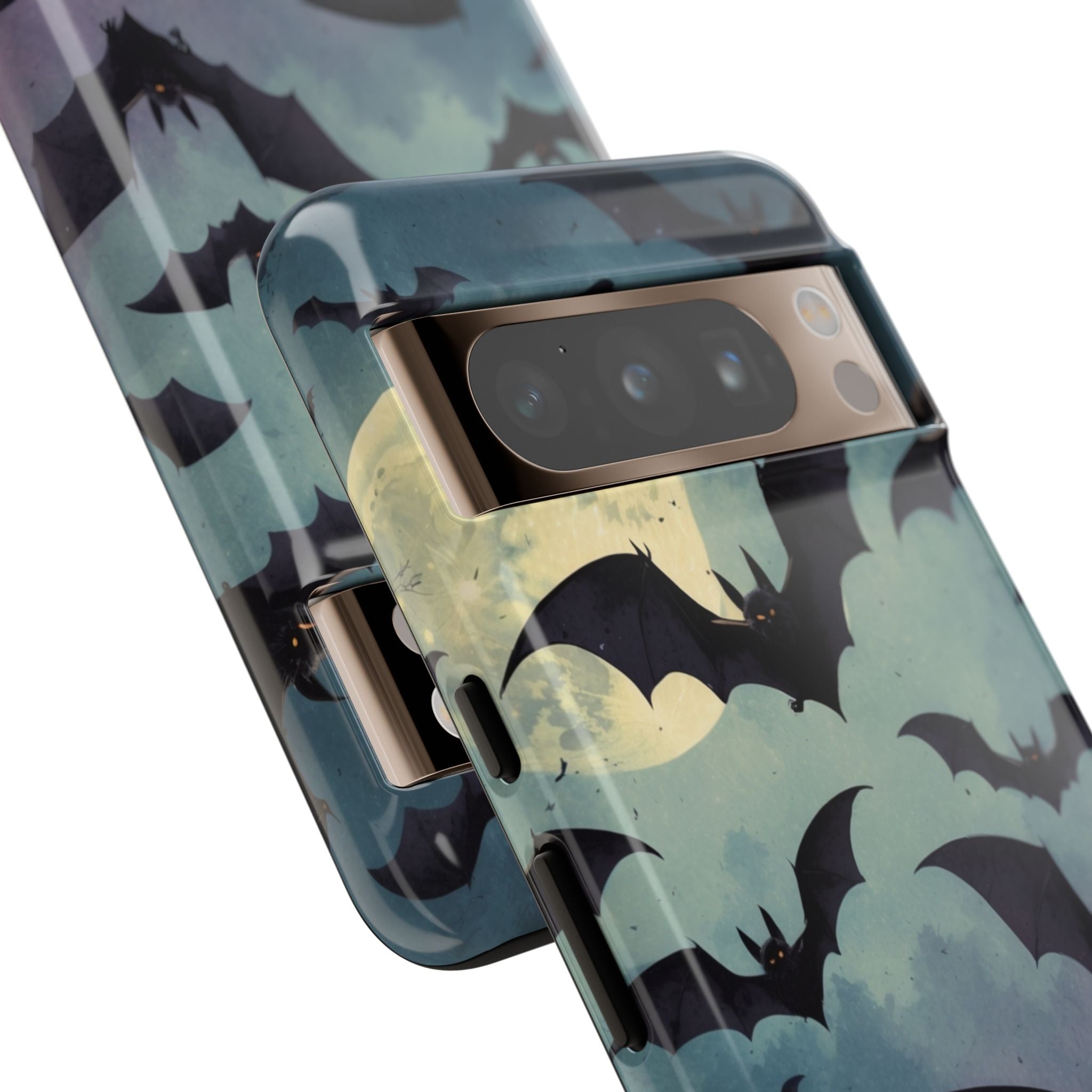 Glowing Bat Swarm Google Pixel 8 Pro Case - Tough