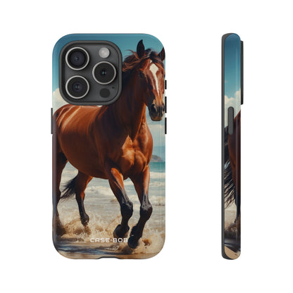 Blazing Horse iPhone 15 Pro Case - Tough