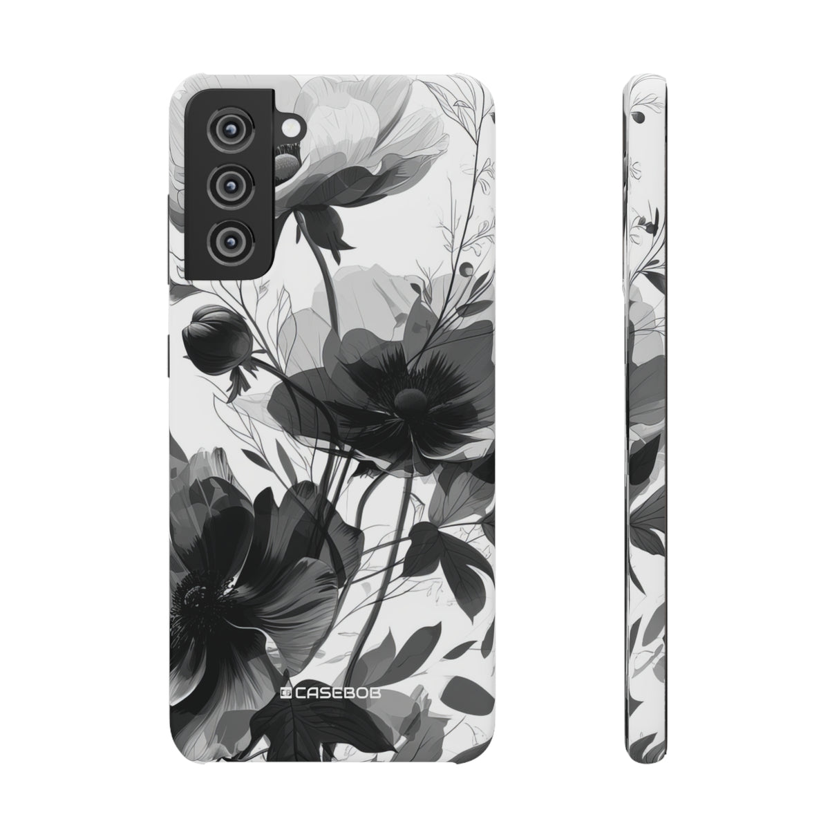 Botanische Eleganz | Schlanke Handyhülle für Samsung