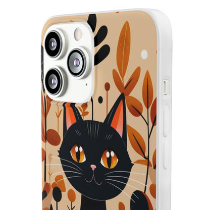 Black Cat Glow iPhone 13 Pro Max - Soft