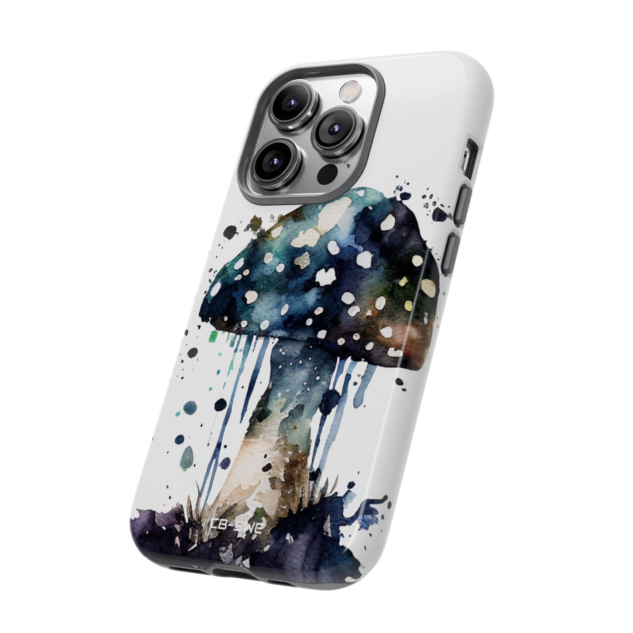 Whimsical Watercolor Mushroom - iPhone Case