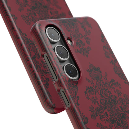 Gothic Crimson Elegance Samsung S24 - Slim Phone Case