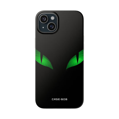 Emerald Gaze iPhone 15 Plus Case - Soft