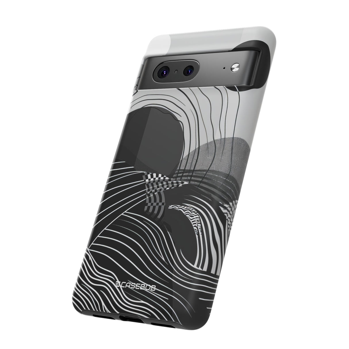 Monochrome Dynamics | Protective Phone Case for Google Pixel