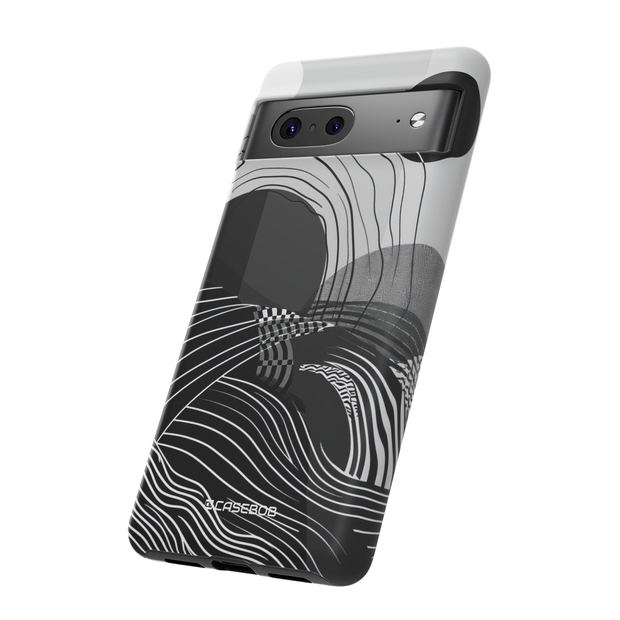 Monochrome Dynamics - Phone Case for Google Pixel