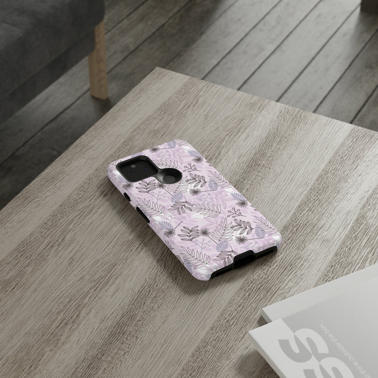 Purple Leaf - Protective Phone Case