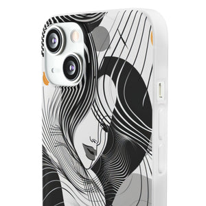 Fluid Noir Rhythm | Flexible Phone Case for iPhone