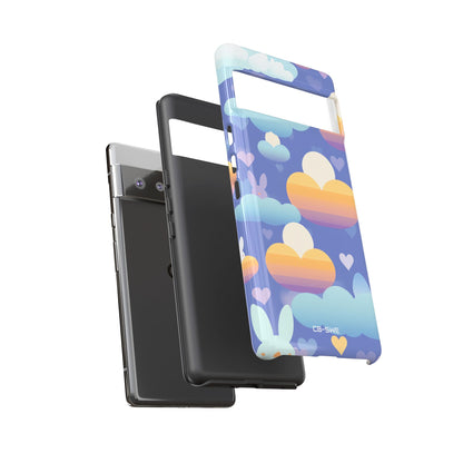 Bunnies Dance Among Clouds - Google Pixel Case