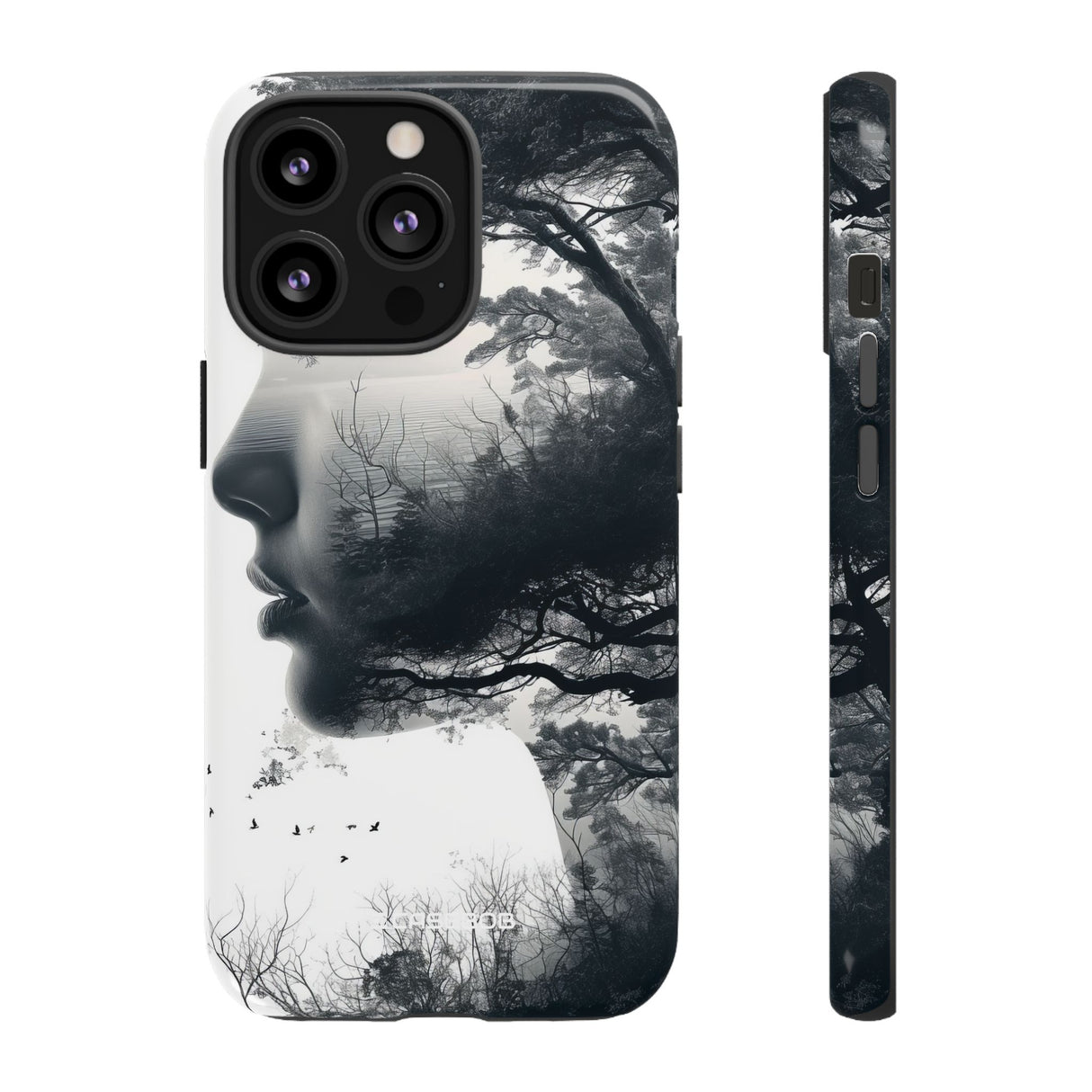 **Nature Silhouette** | Protective Phone Case for iPhone