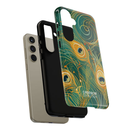 Vortice di Pavone Vivace Samsung S24 - Tough