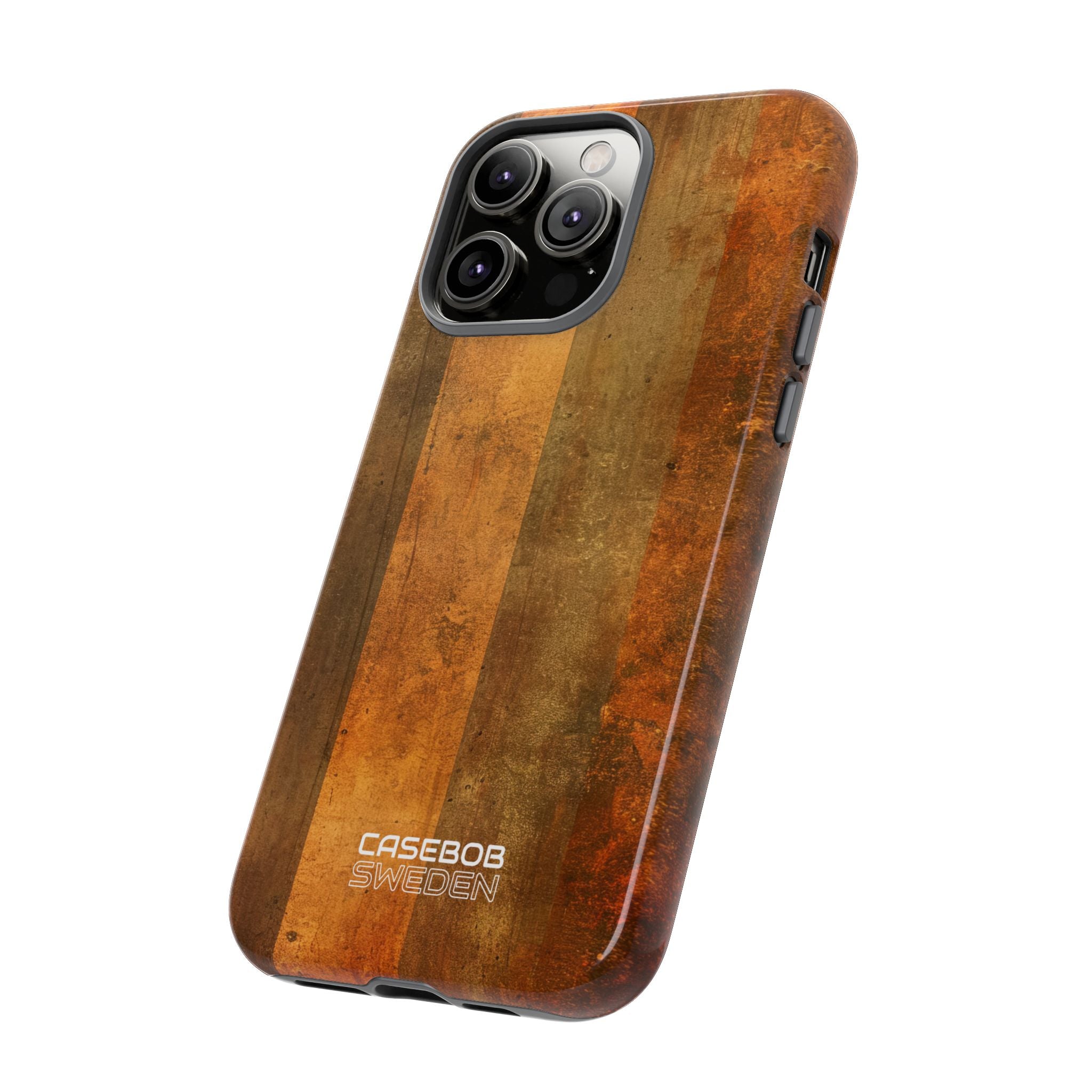 Rustic Striped Texture iPhone 14 - Tough