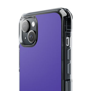 Plump Purple | Handyhülle für iPhone (Clear Impact Case – magnetisch) 