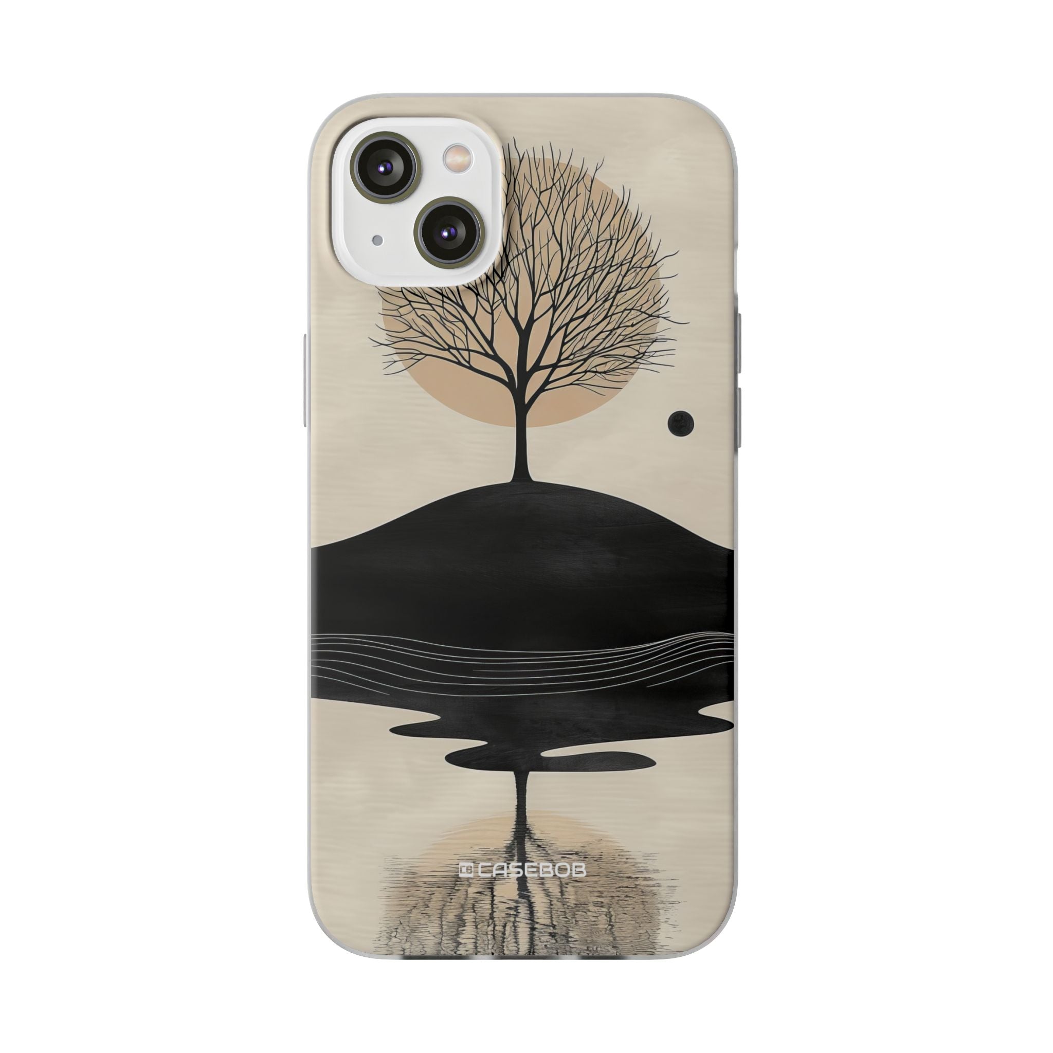 Serene Reflections | Flexible Phone Case for iPhone