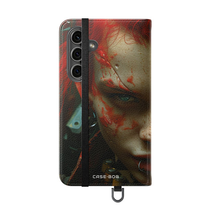 Scarlet Gaze - Samsung S24 Case - Wallet