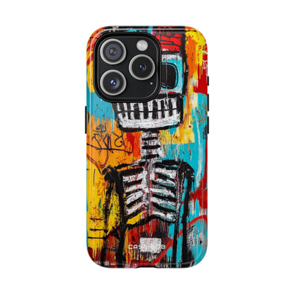 Skeleton Riot iPhone 15 Pro Case - Tough+