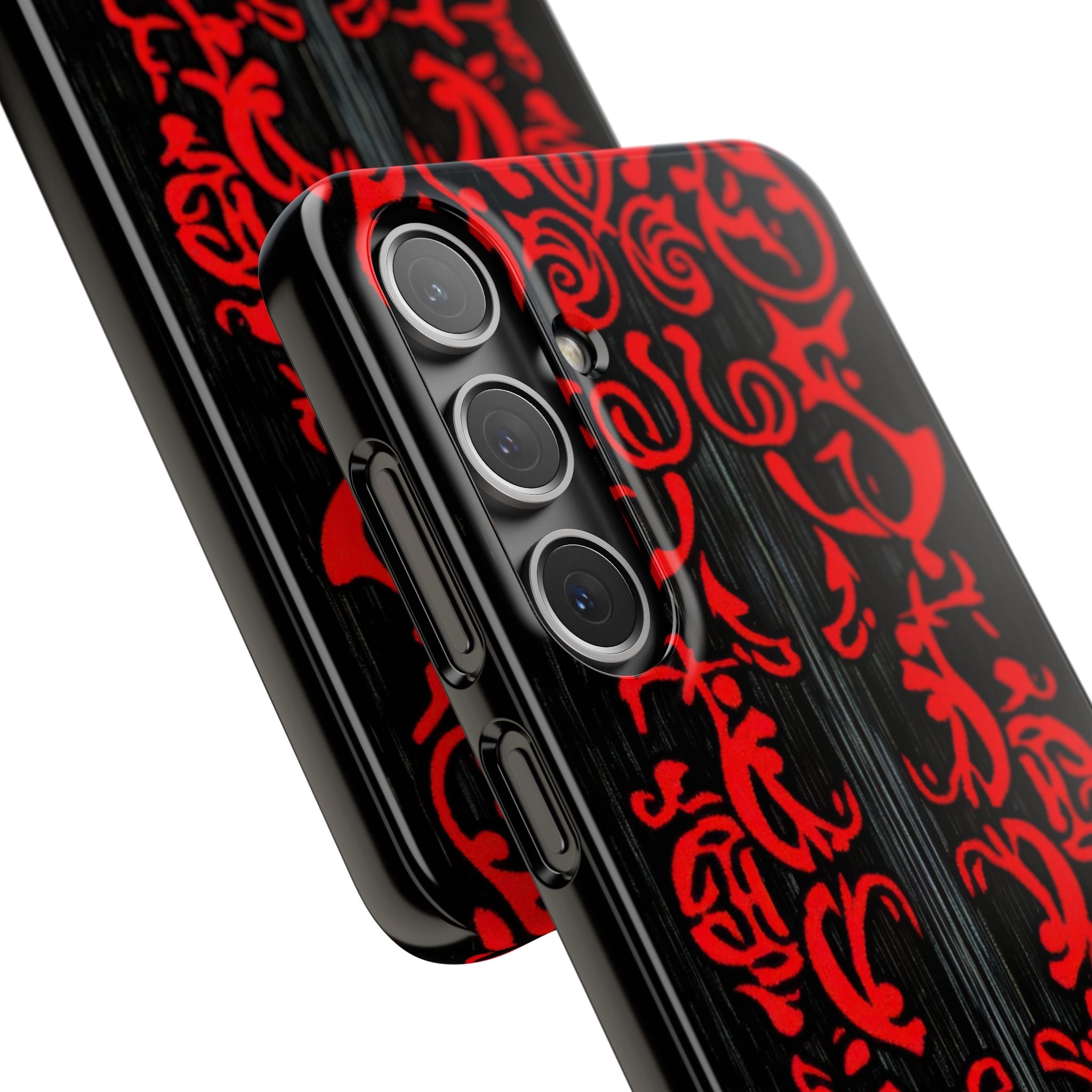 Gothic Crimson Symmetry Samsung S24 - Slim Phone Case