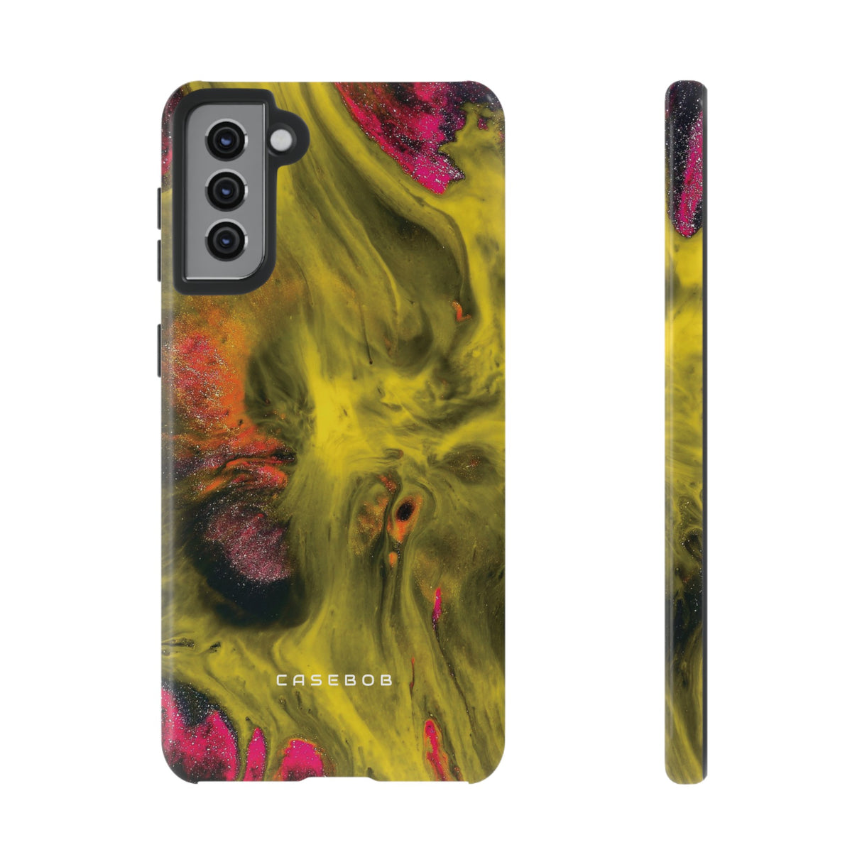 Yellow Ink Art - Protective Phone Case