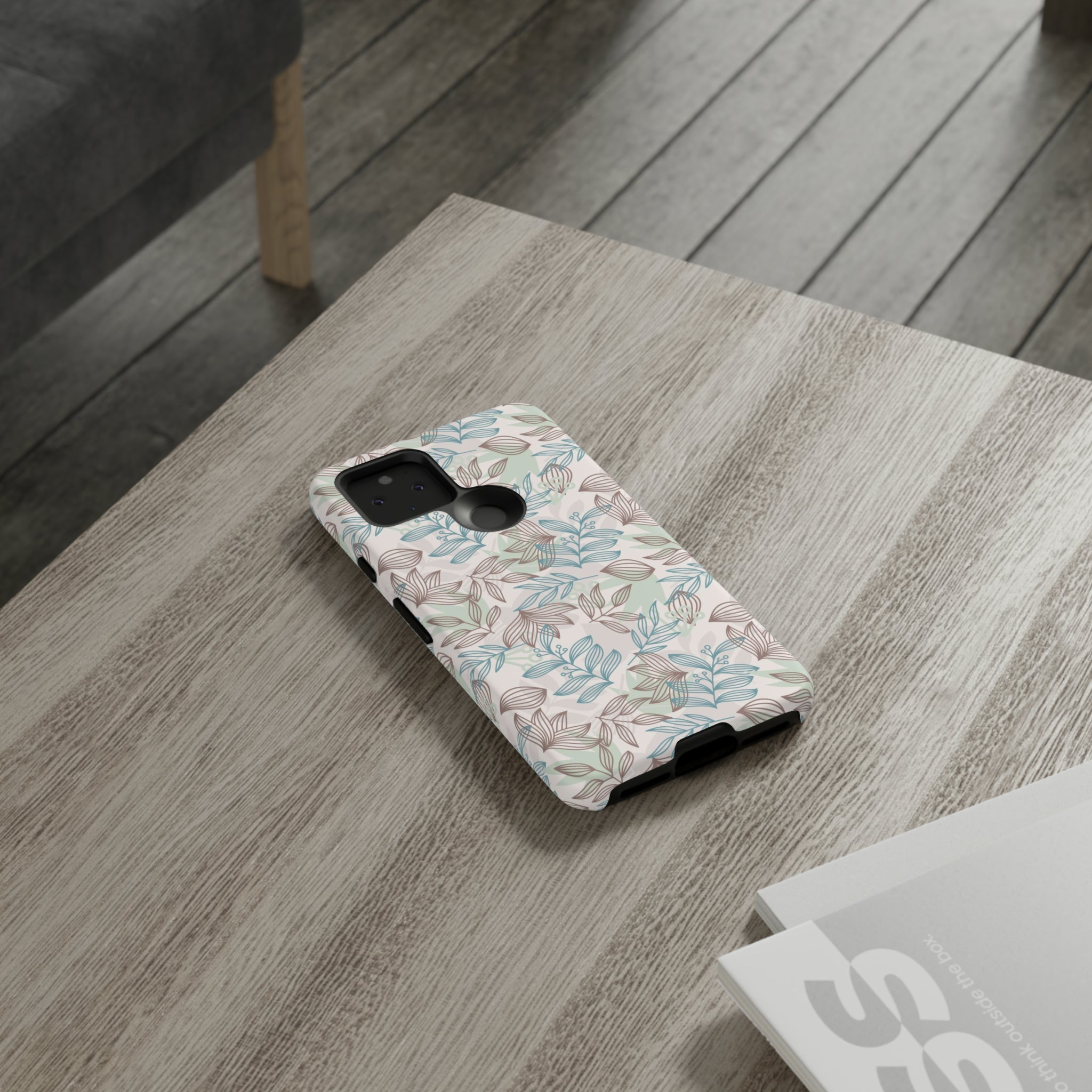 Minty Leaf - Protective Phone Case