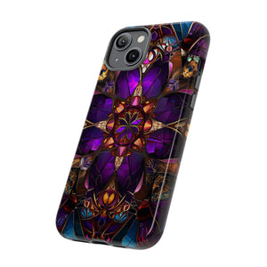 Stained Glass Gothic - Protective Phone Case