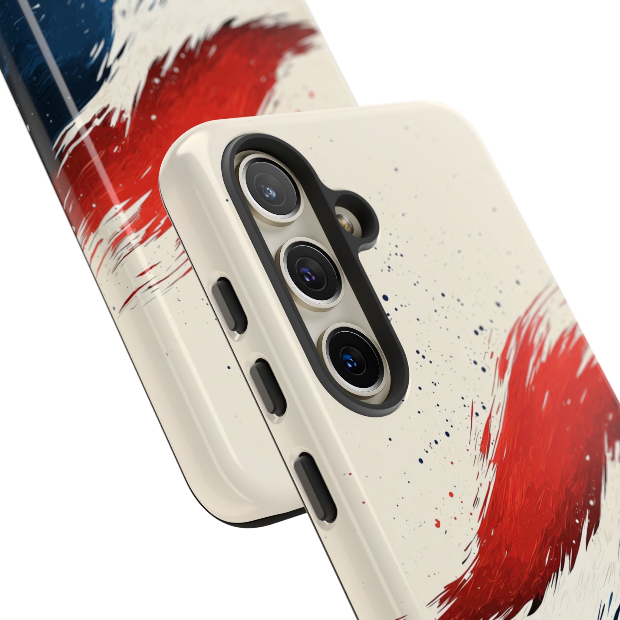 Red Surge Samsung S24 Case - Tough