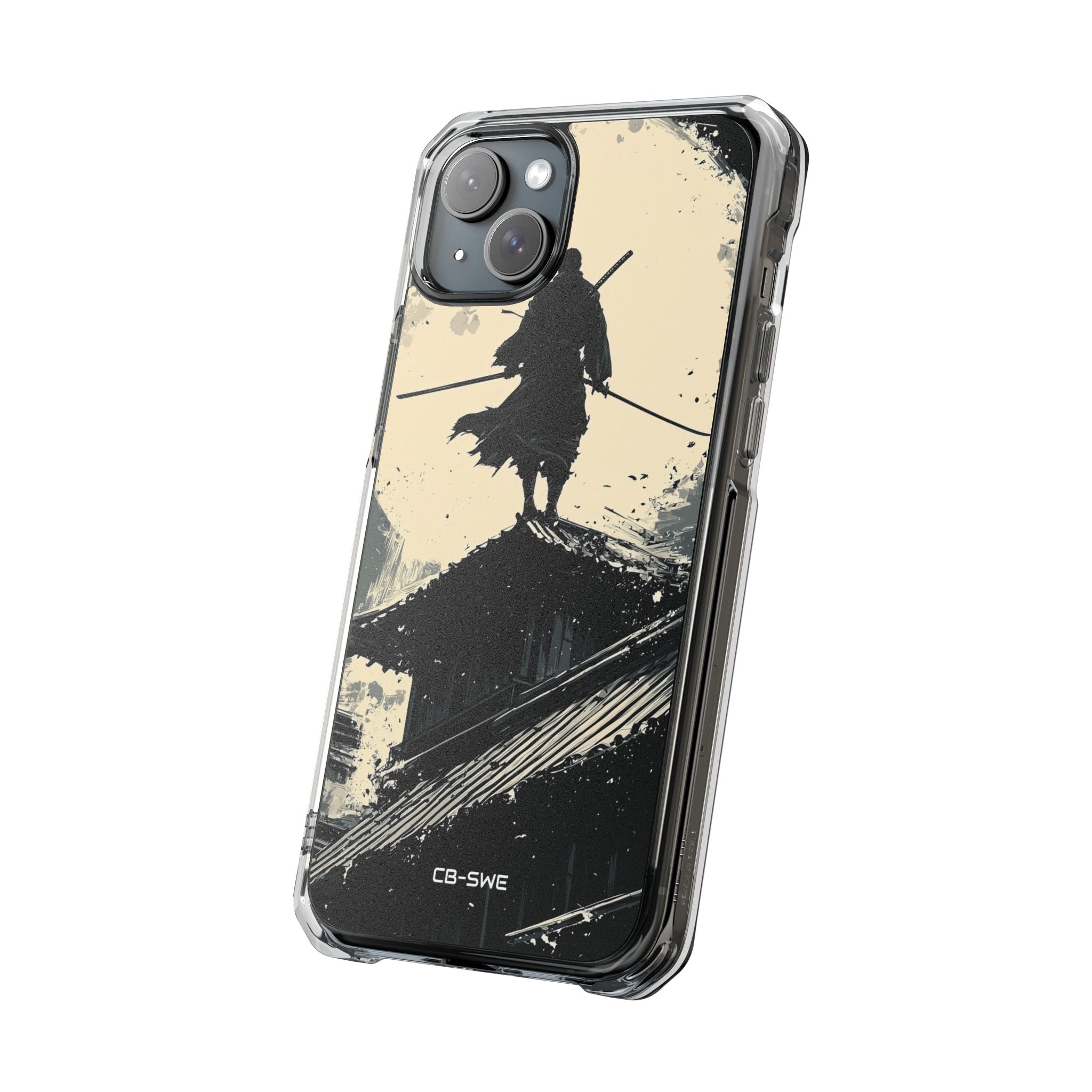 Moonlit Warrior Stands iPhone Case - Impact