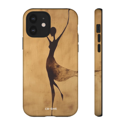 Dancer Shapes Light - iPhone Case