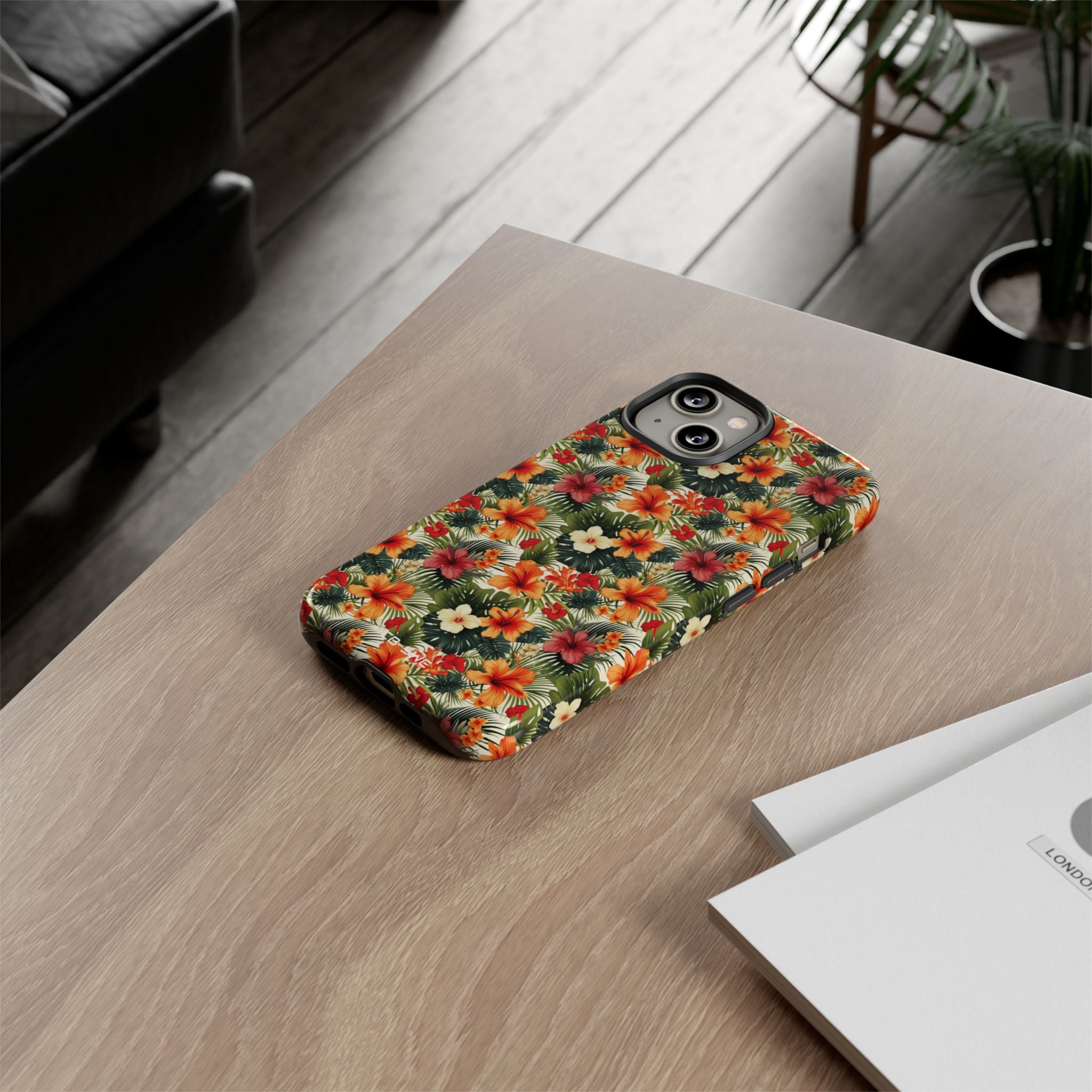 Tropical Blooms Flourish - iPhone Case