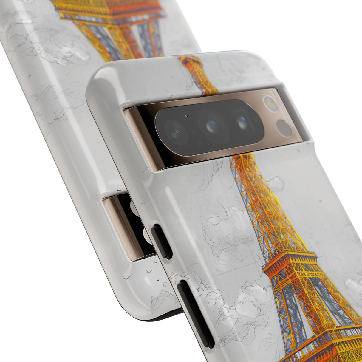 Autumnal Parisian Glow | Protective Phone Case for Google Pixel