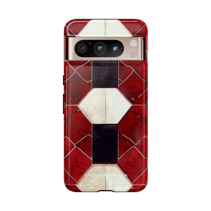 Gothic Hexagon Symmetry Google Pixel 8 - Tough Phone Case