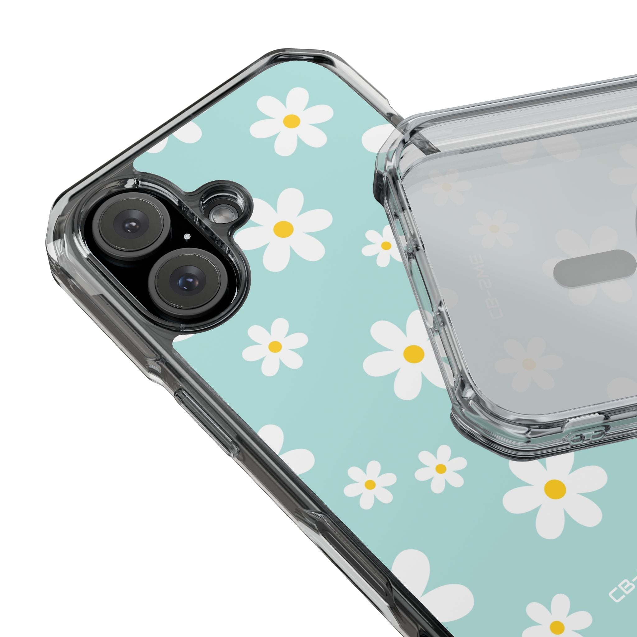 Daisies On Blue iPhone Case - Impact