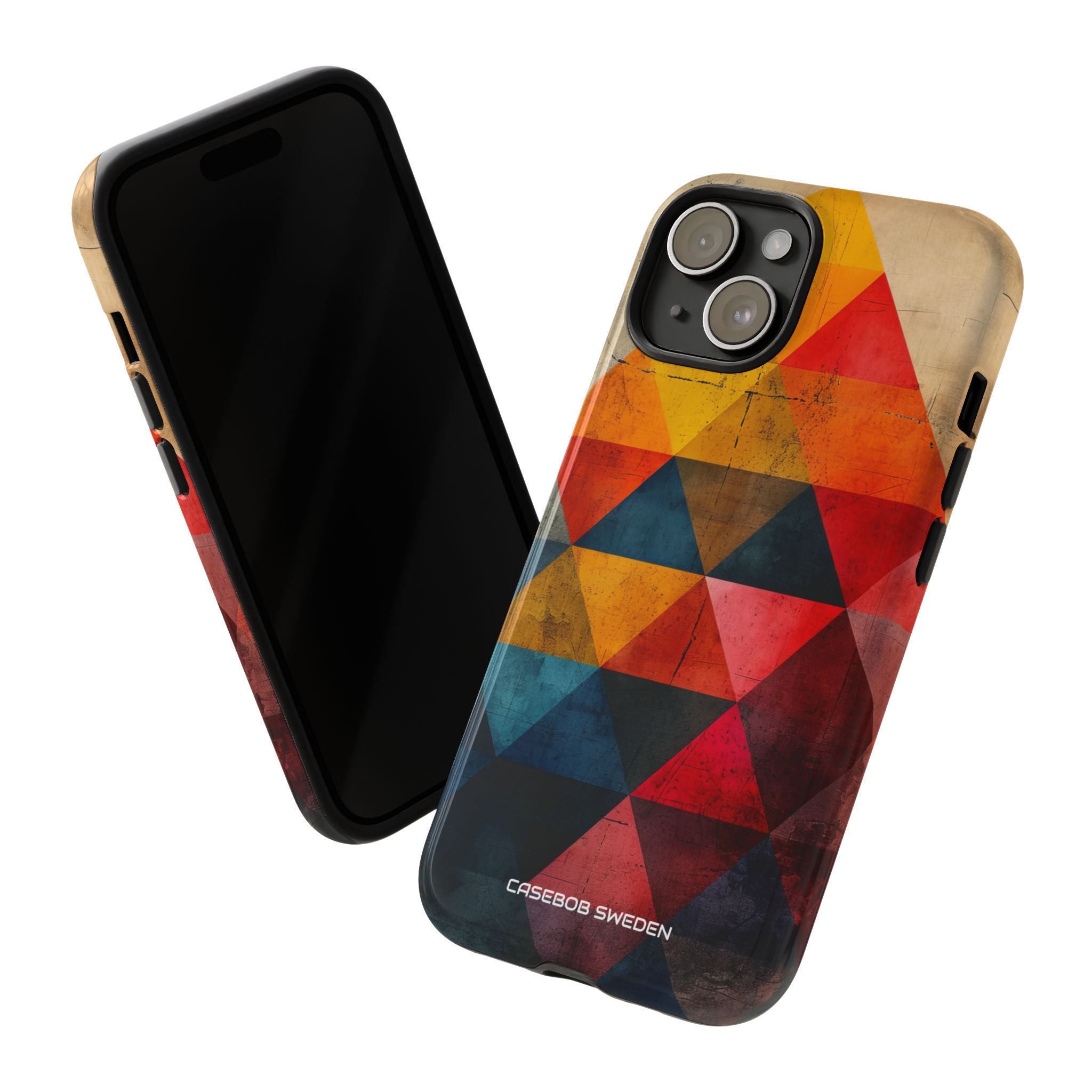 Geometric Energy - Tough iPhone 15 Phone Case