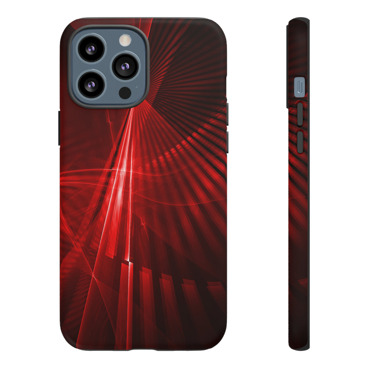 Red Disco Lights - Protective Phone Case