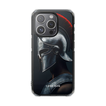 Silver Centurion iPhone 15 Pro Case - Impact