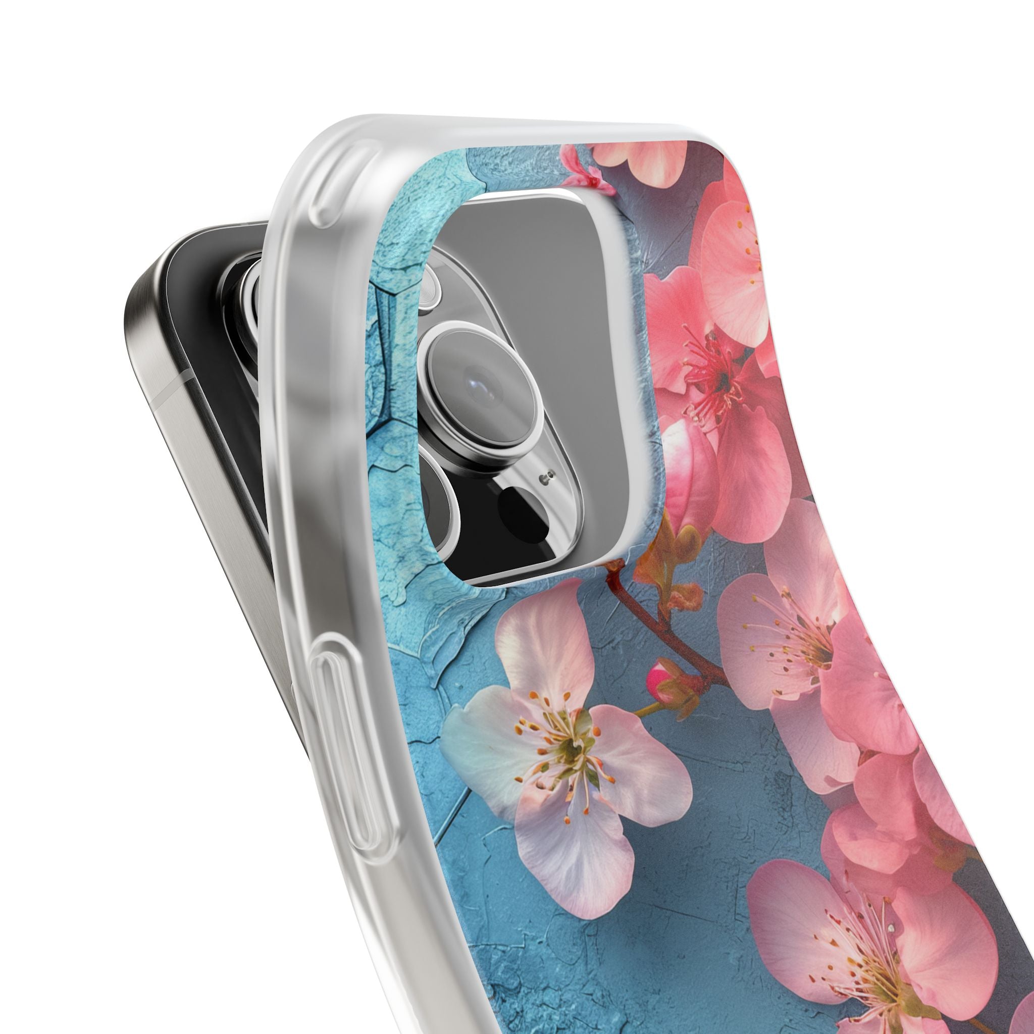 Blossom Serenity Case - Flexi iPhone 16 Phone Case