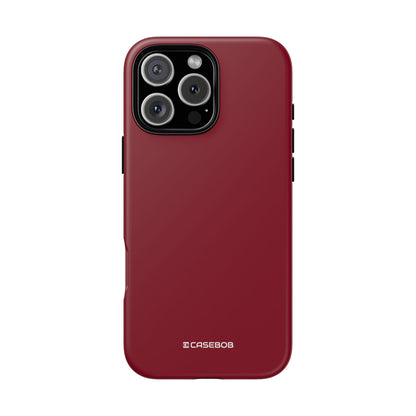 Burgundy Elegance: Minimalist Sophistication - for iPhone 16