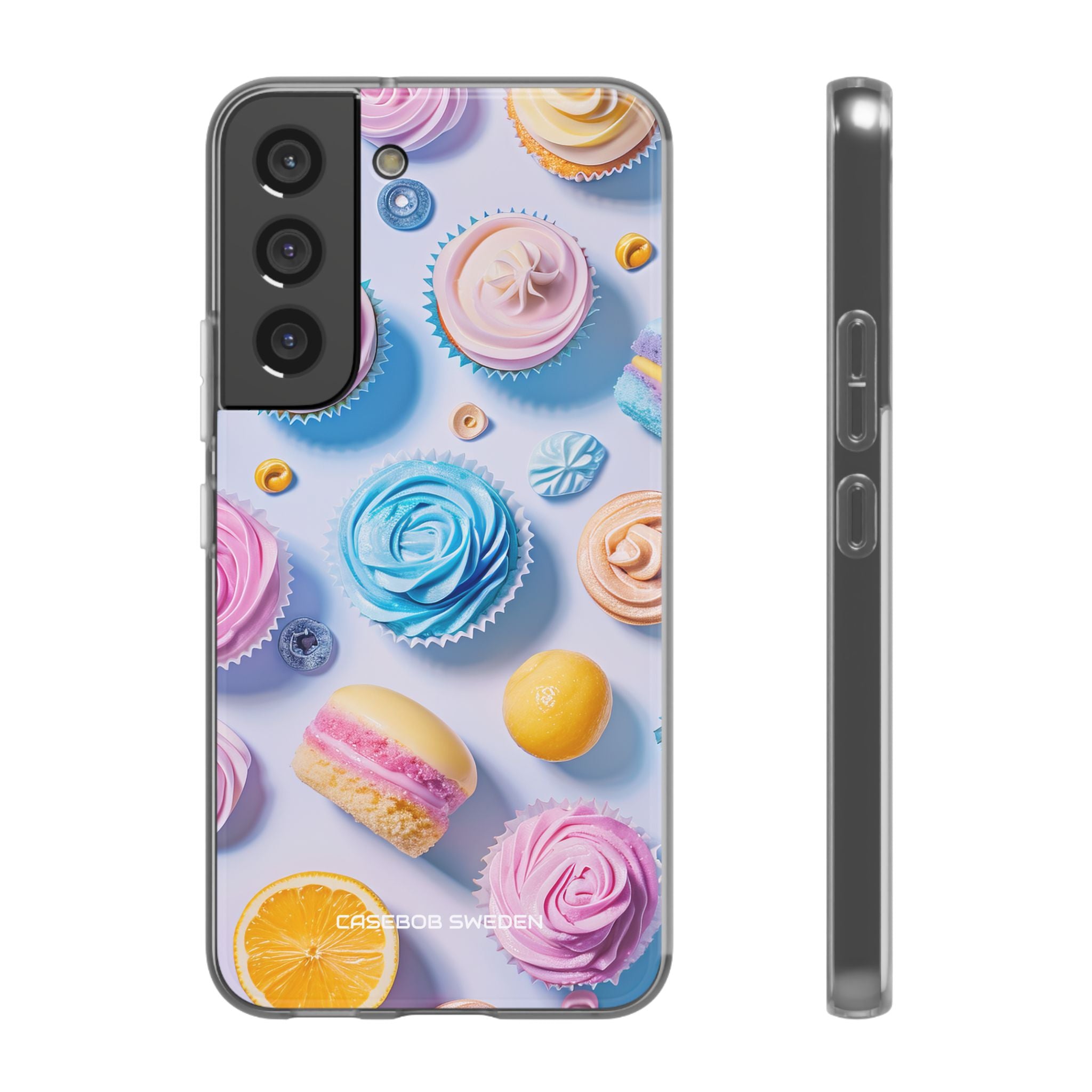 Pastel Whimsy Desserts - Flexi Samsung S22 Phone Case