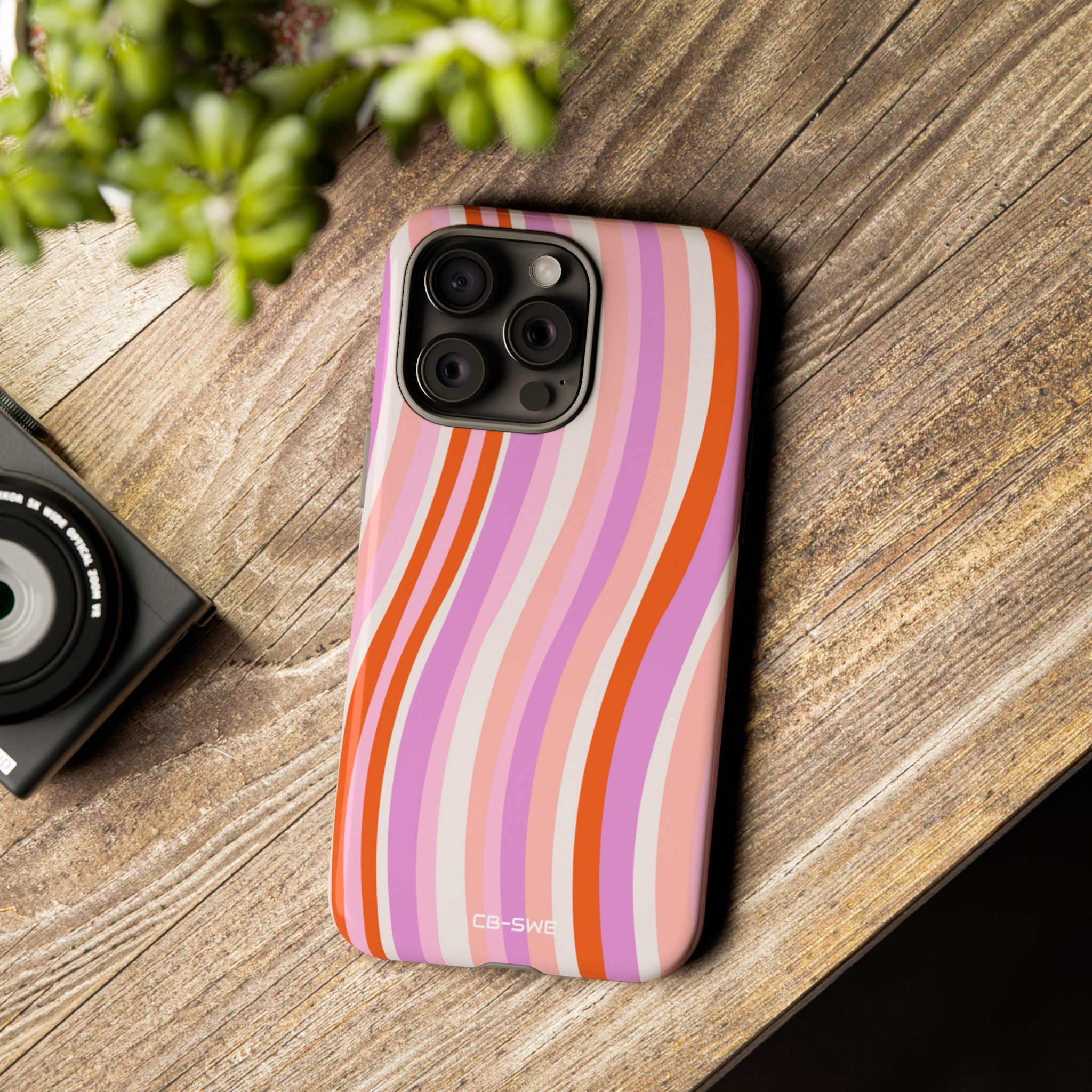 Vibrant Wave Symphony - iPhone Case