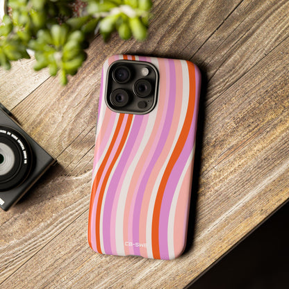 Vibrant Wave Symphony - iPhone Case