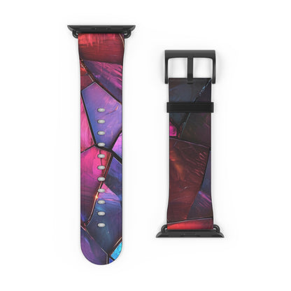 Crimson Shards - Watch Band