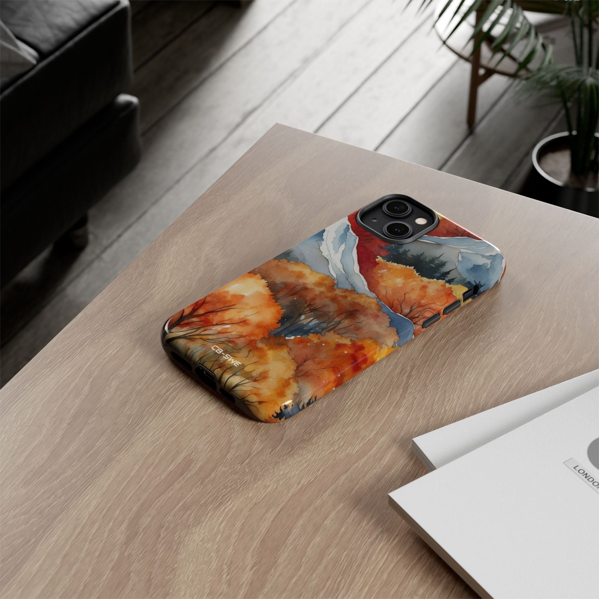 Autumn Leaves Dance - iPhone Case