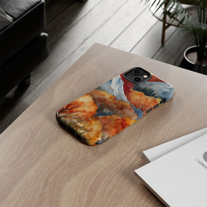 Autumn Leaves Dance - iPhone Case