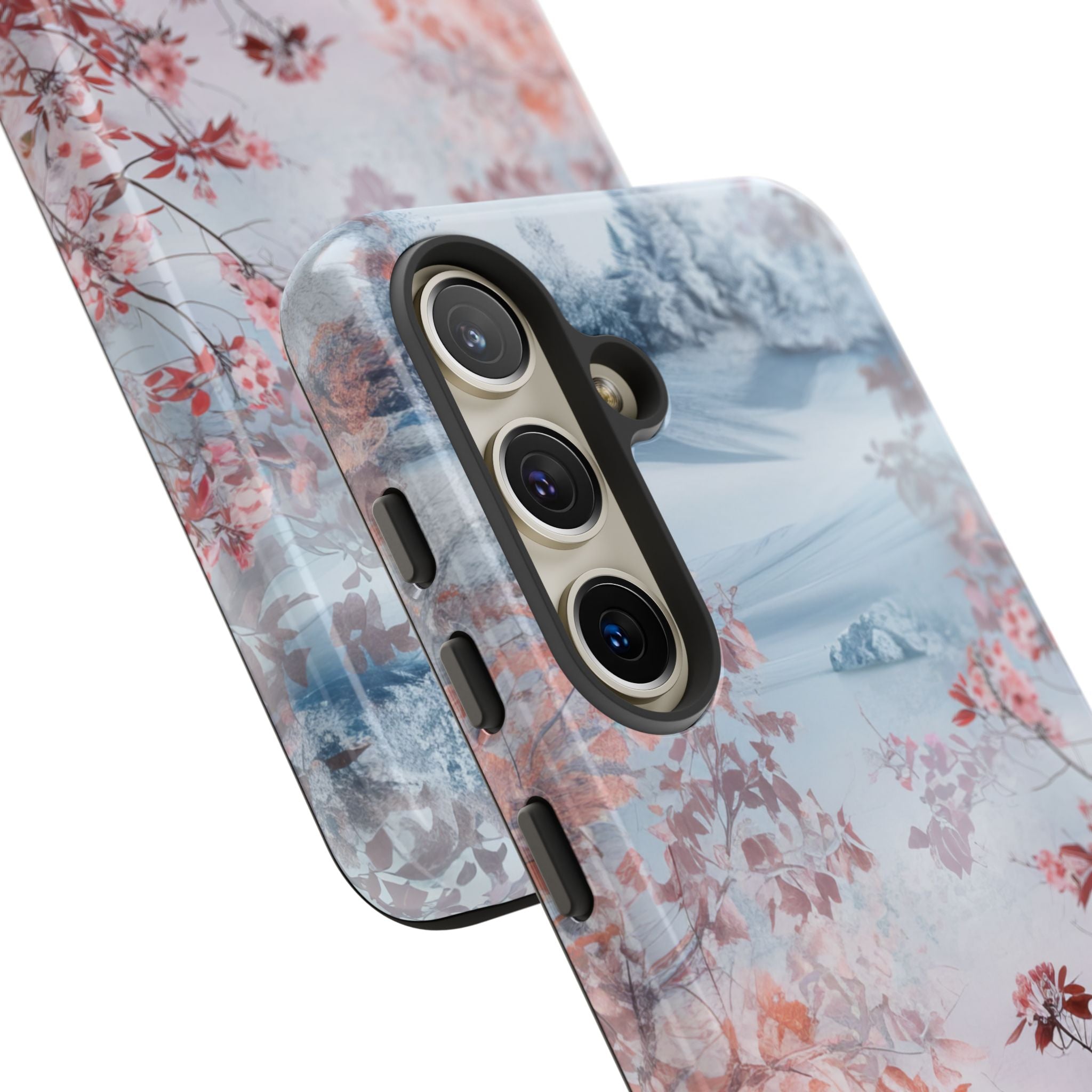 Floral Serenity Case - Tough Samsung S24 Phone Case