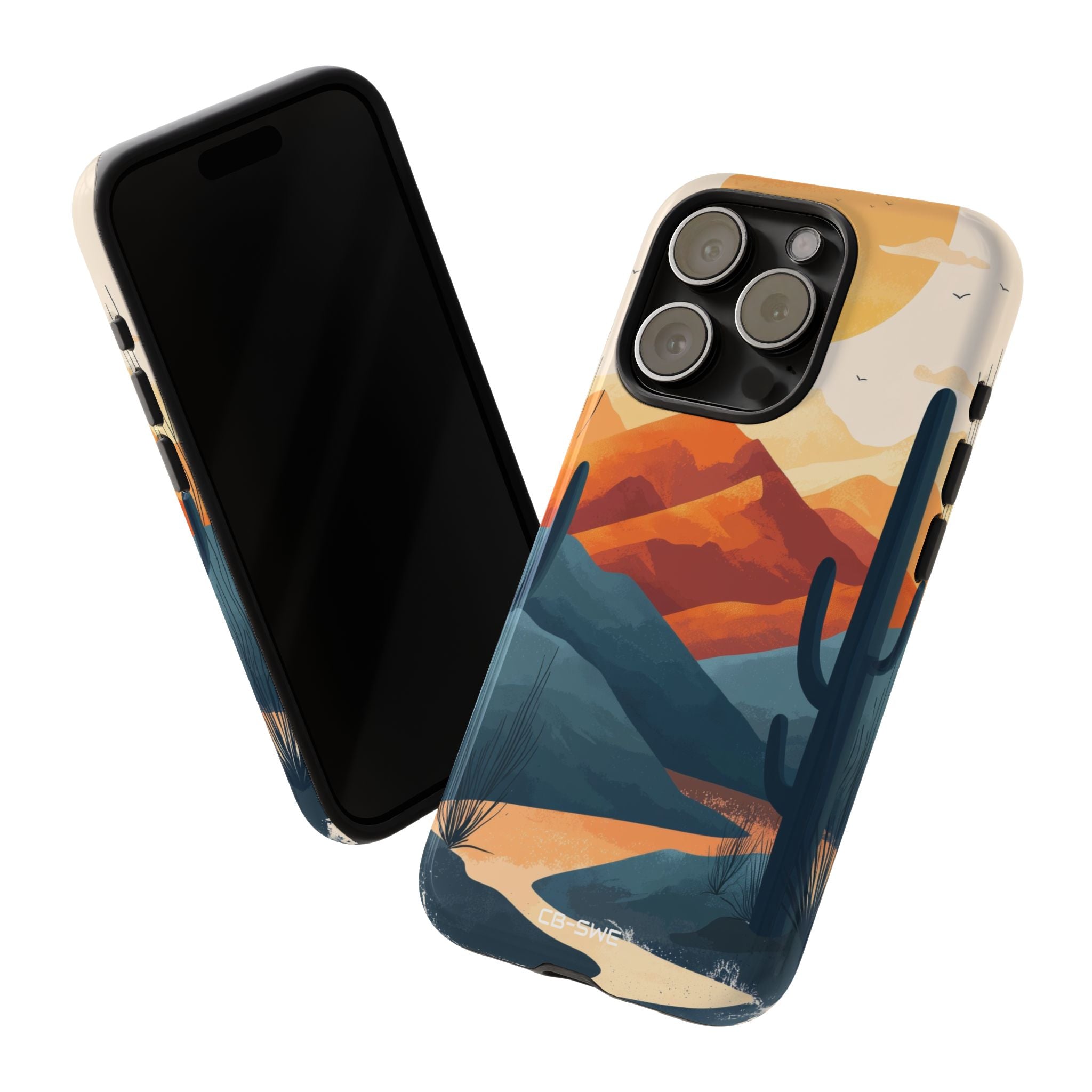 Desert Sunsets Whisper - iPhone Case